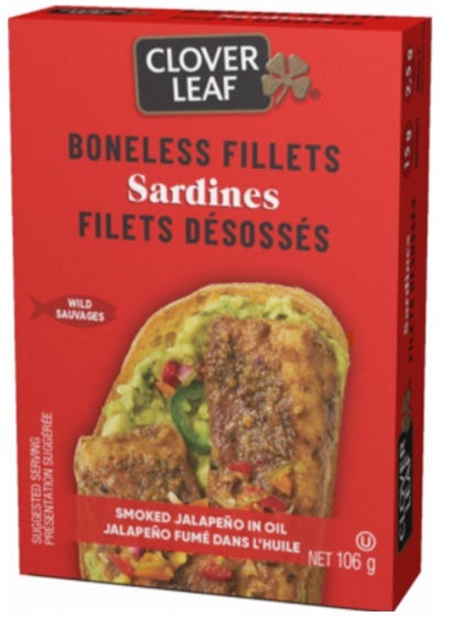 Image is of one of the recalled canned salmon products.