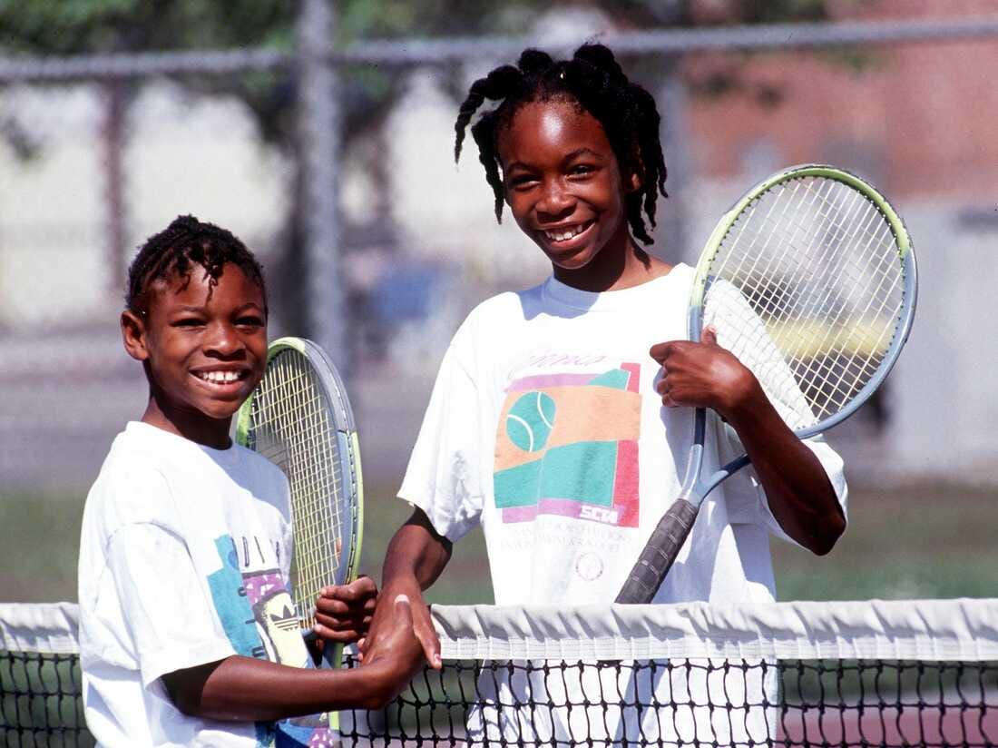 Before Superstardom, Williams Sisters Stunned On Compton's Courts : NPR