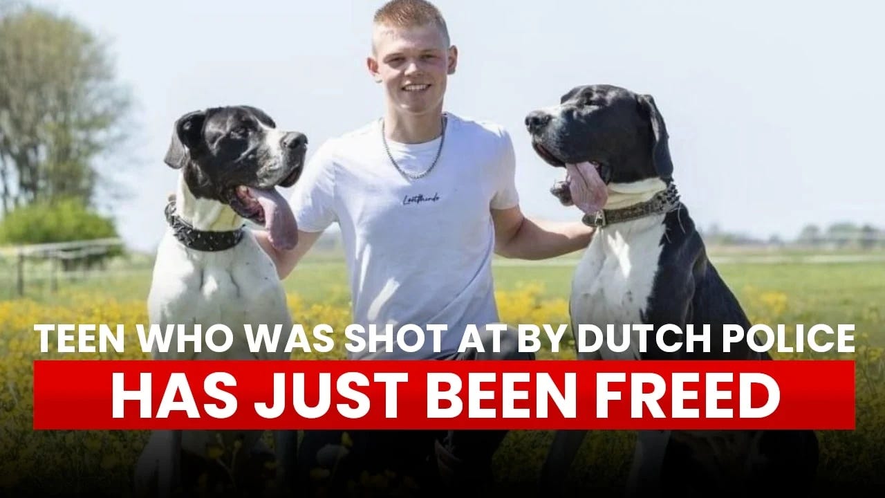 Remaja yang ditembak polisi Belanda dibebaskan