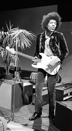 Jimi Hendrix, common practice musician