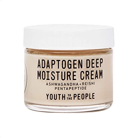 Amazon.com: Youth To The People Adaptogen Deep Moisture Cream - Calming +  Hydrating Face Cream with Pentapeptide, Rhodiola + Reishi Mushroom - No  Mineral Oil - Clean Skincare (2oz) : Beauty &amp; Personal Care