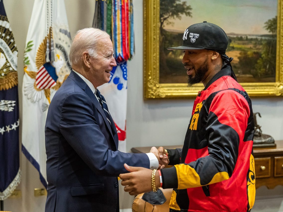 Biden: Amazon Labor Union's Christian Smalls Is 'My Kind of Trouble,' Don't  Stop Organizing