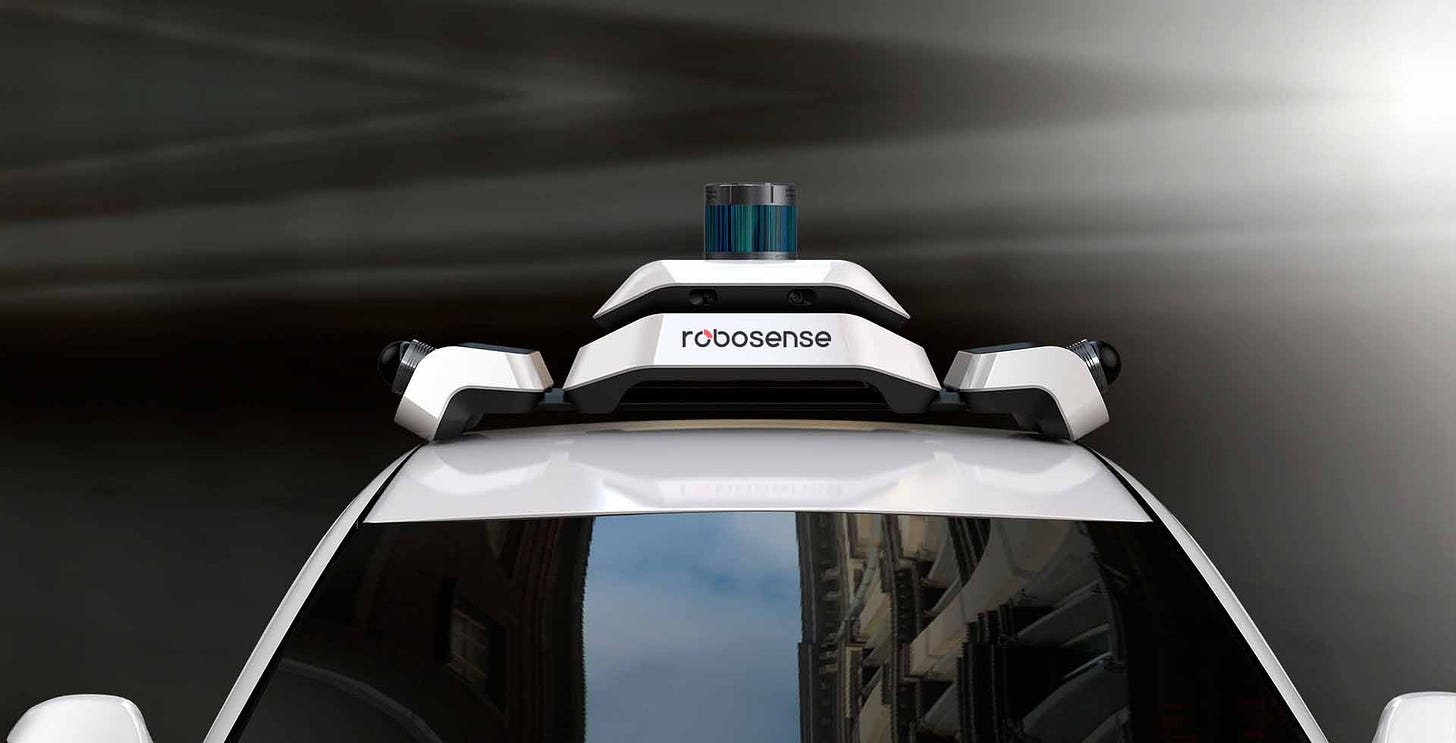 RoboSense LiDAR - Autonomous Driving, Robots, V2X