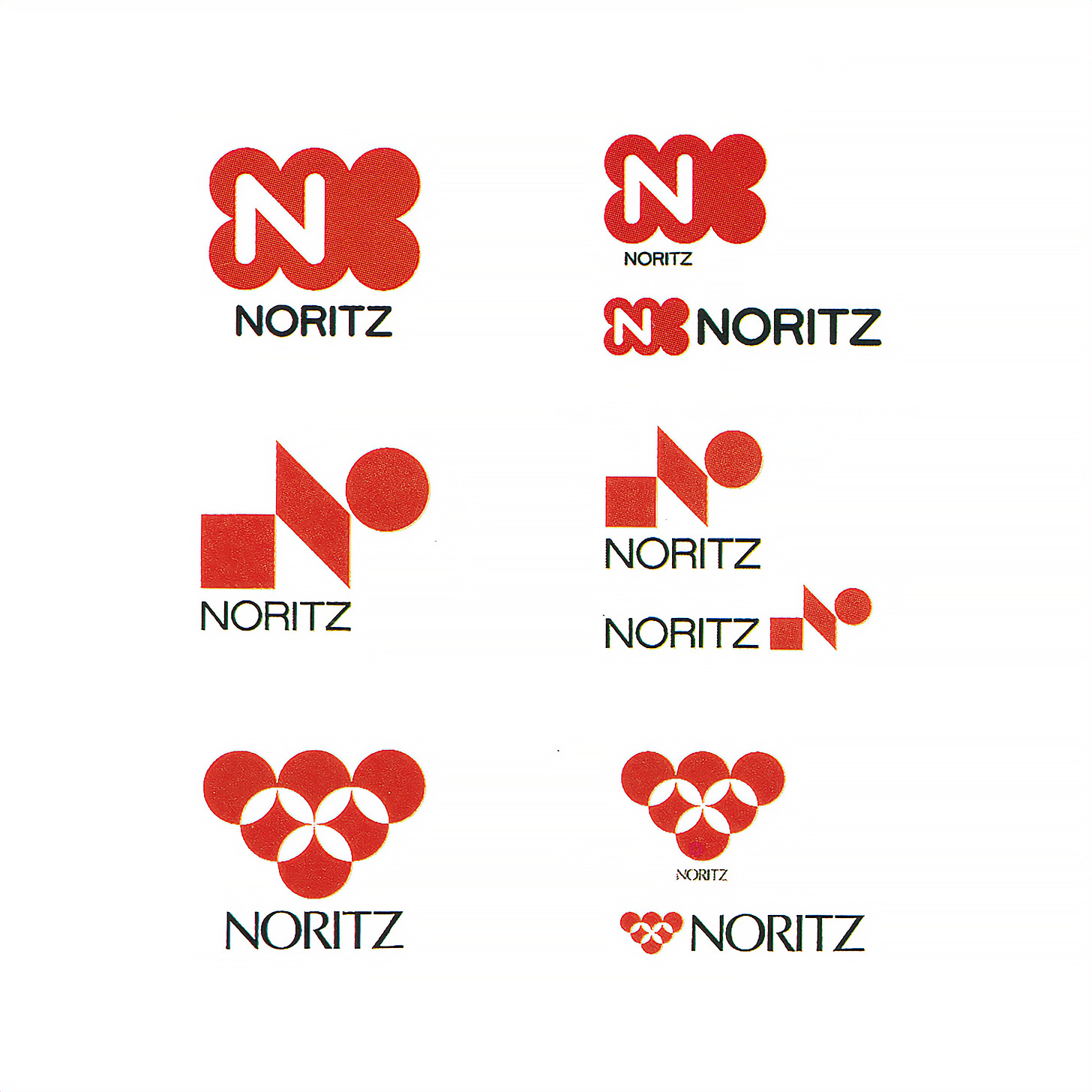 Takenobu Igarashi & PAOS' 1984 logo for Noritz