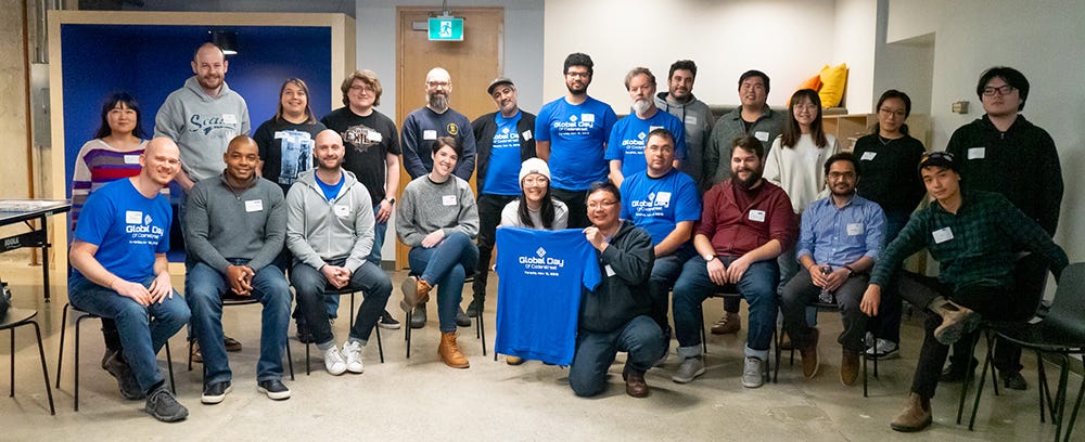 GDCR 2019 Toronto — end-of-day group photo.
