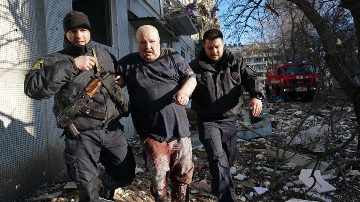 Reportan 57 muertos en Ucrania tras la ofensiva militar de Rusia