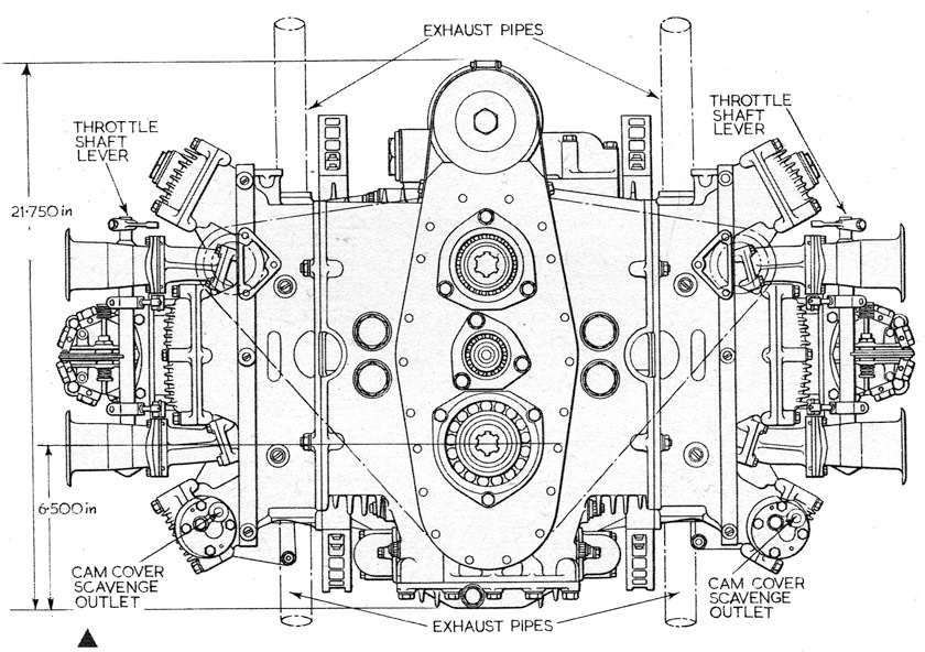 Yorkshire Ferret: The BRM H16 engine – part 2: Engine layout