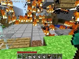 Minecraft FIREE WTFFFFFFF!!!!! - YouTube