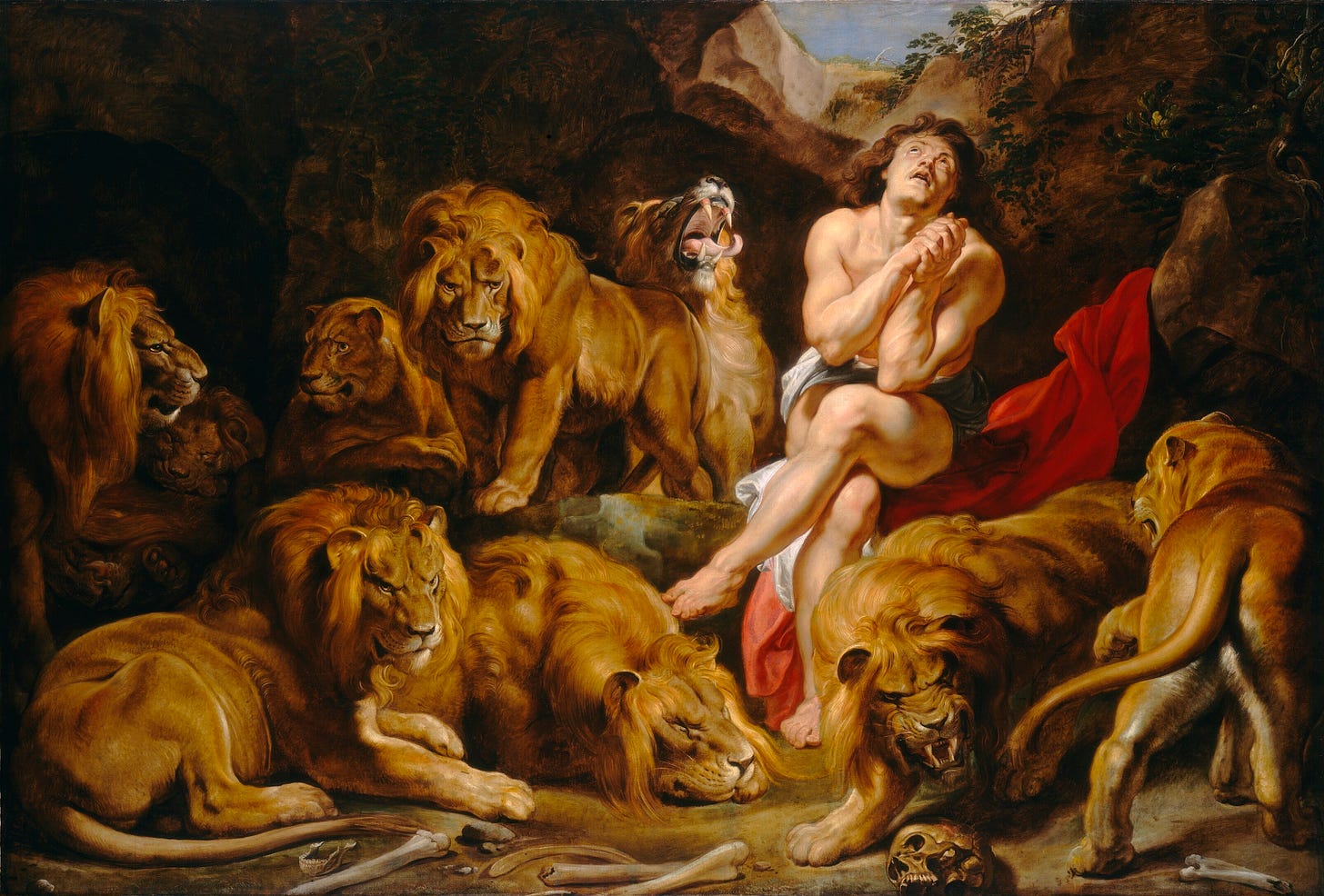 Archivo:Daniel in the Lion's Den c1615 Peter Paul Rubens.jpg - Wikipedia,  la enciclopedia libre