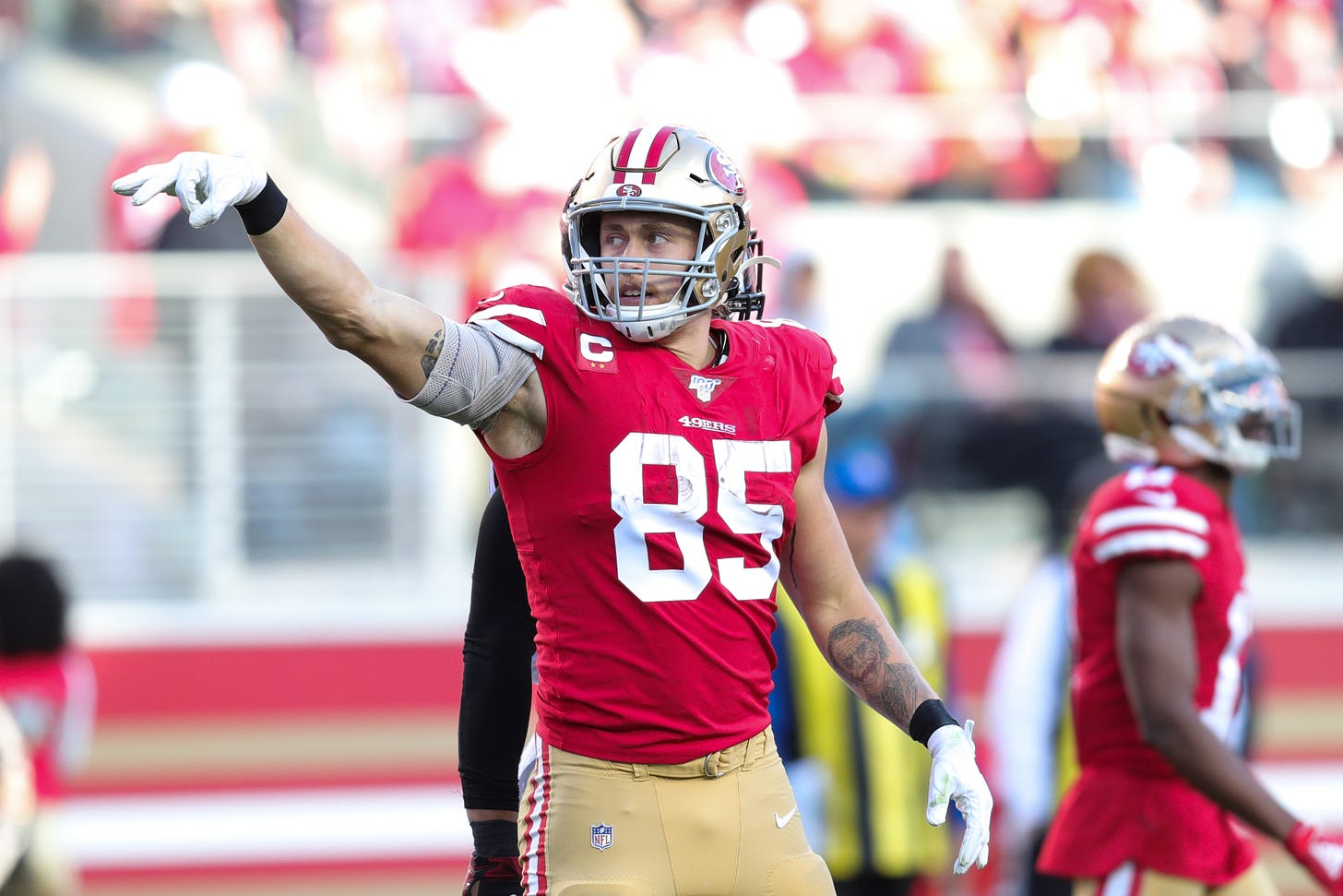 Risk of George Kittle return for 49ers doesn't outweigh reward