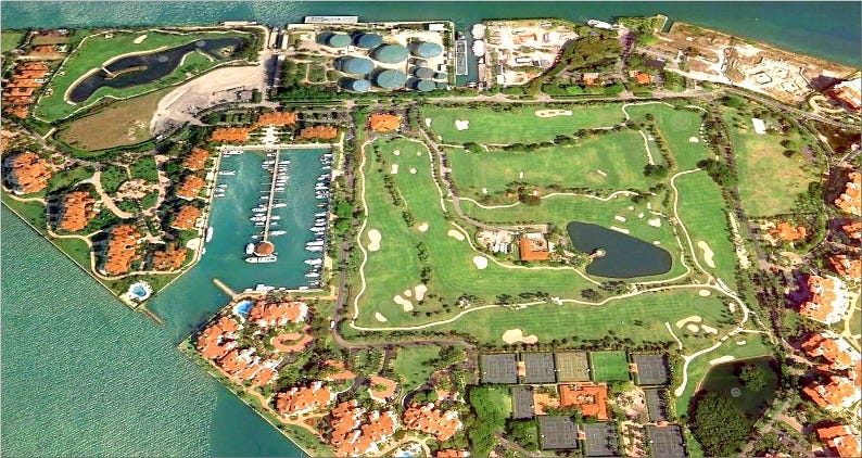 The Florida Golf Course Seeker: Links at Fisher Island