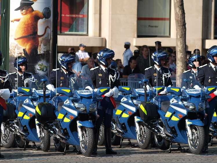Escadron motocycliste de la Gendarmerie