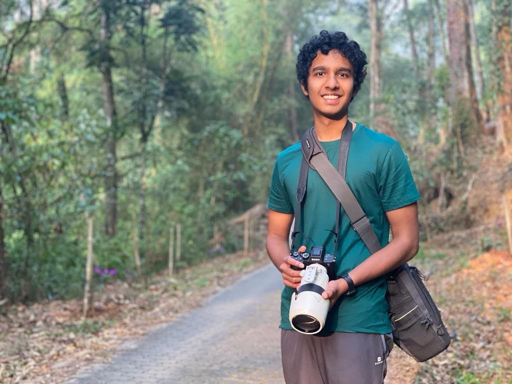 Ishan Shanavas - Photographer, Artist, Writer and Student of the Natural World