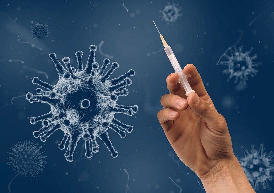 Injection, Hand, Virus, Vaccination, Coronavirus