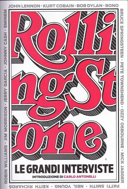 Le grandi interviste di Rolling Stone  - Wenner Levy - copertina