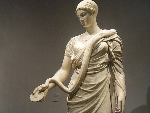 Saúde na mitologia: Hígia, deusa da preservação da saúde | ES´TAS a ver