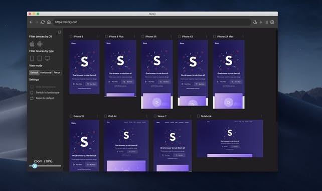 Sizzy - The browser for designers and developers | Product ...