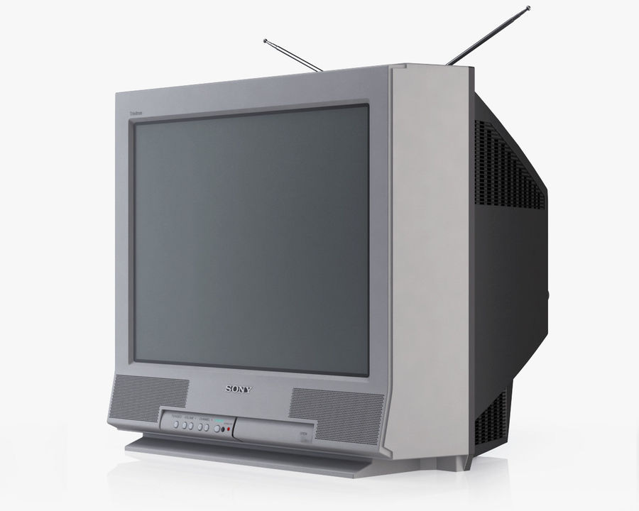 Old TV Sony Trinitron KV-20FS12 3D Model $49 - .max .ma .c4d .unknown .obj  .lwo .fbx .3ds - Free3D