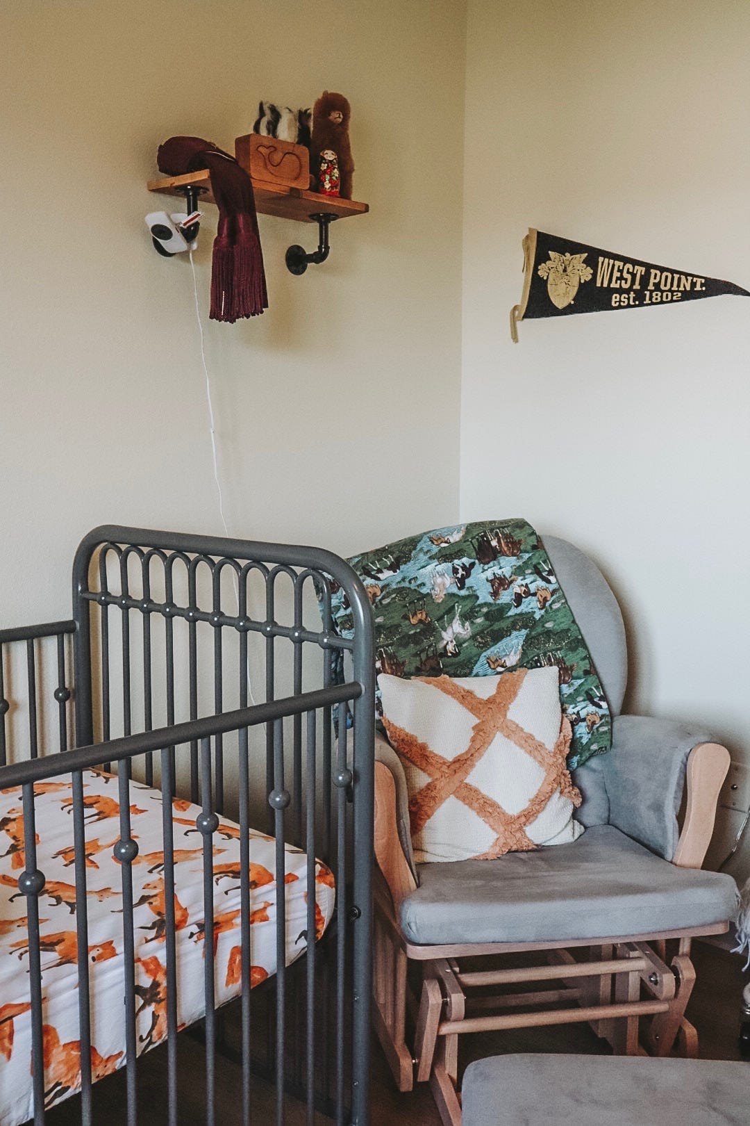 Jasper's Nursery: Eclectic Boho Baby Boy Nursery