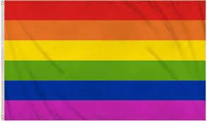 Storm&Lighthouse Rainbow Gay Pride LGBTQ+ Flag 5ft x 3ft: Amazon.co.uk:  Garden & Outdoors