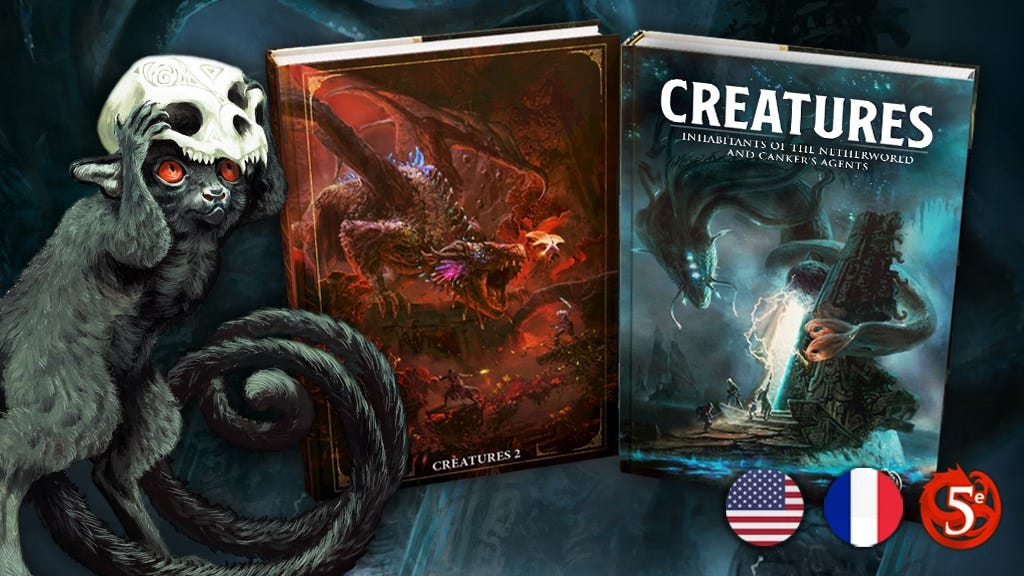 Image de projet pour Creatures: Complete Monster Compendium 2 for 5E