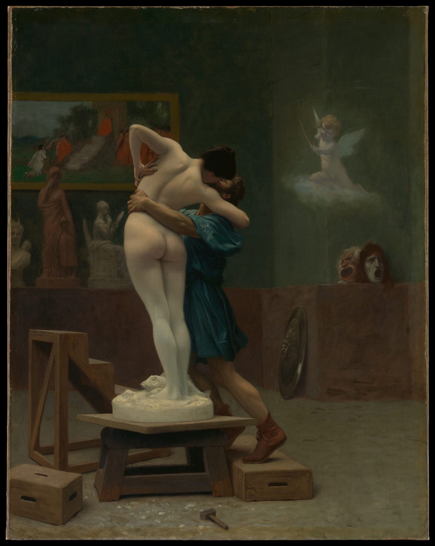 Jean-Léon Gérôme | Pygmalion and Galatea | The Met