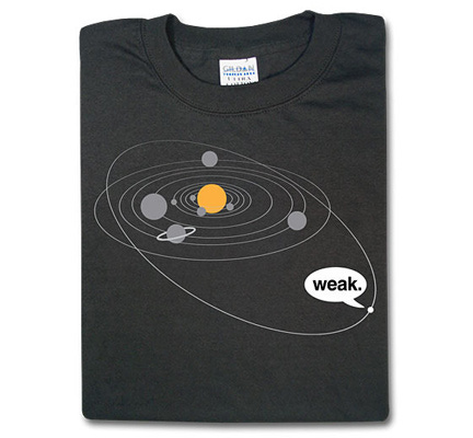 Pluto, “Weak”. — Wanderingspace