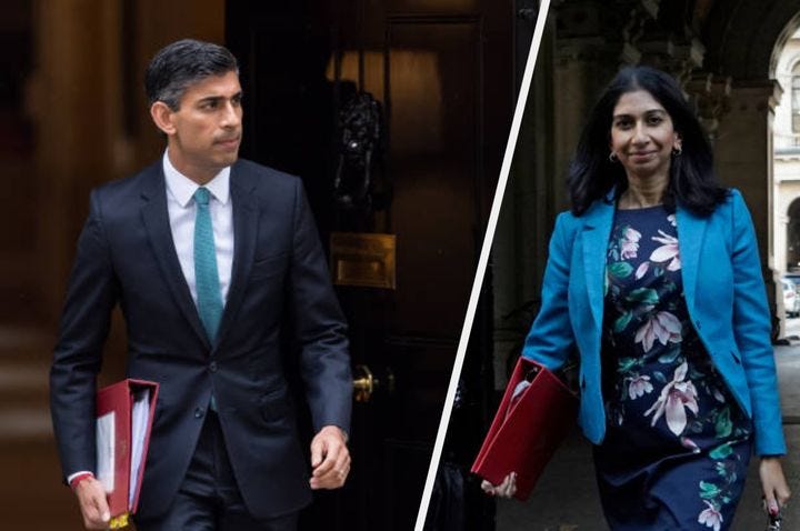 Rishi Sunak Accused Of Doing 'Grubby Deal' With Suella Braverman | HuffPost  UK Politics