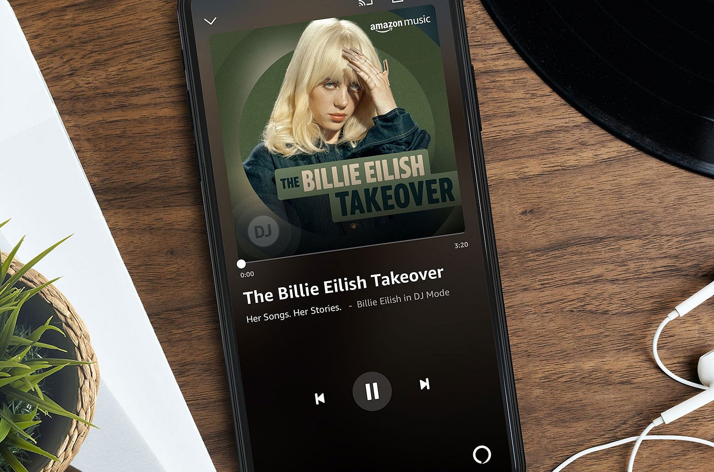 Amazon Music Launches &#39;DJ Mode&#39; Radio With Billie Eilish | Billboard