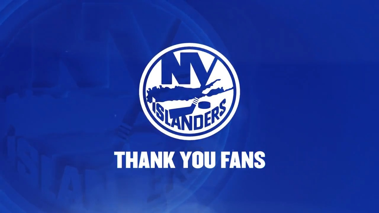New York Islanders on Twitter: "Thank you, #IslesNation.  https://t.co/OEjTs5JyGt" / Twitter