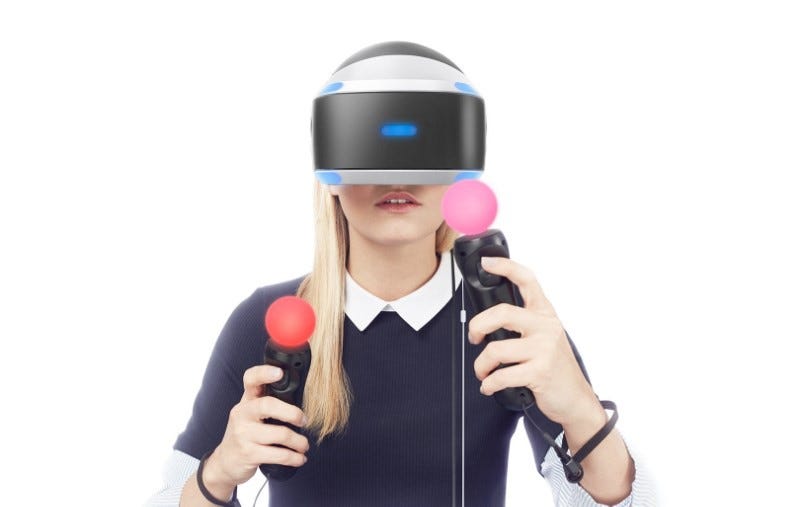 Шлем виртуальной реальности Sony
