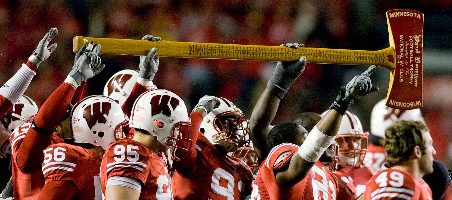 12 facts about Wisconsin, Minnesota and the Axe | Wisconsin Badgers