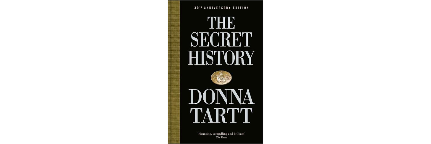 Cover of The Secret History by Donna Tartt