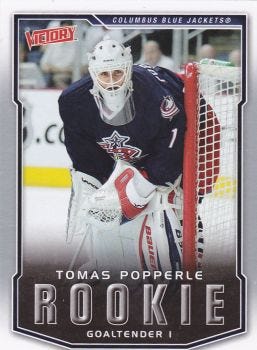 INSERT karty NHL | insert RC karta TOMÁŠ POPPERLE 07-08 Victory Rookie  číslo 222 | Hokejové karty NHL, OFS, sběratelské kartičky, boxy, balíčky,  jersey, podepsané karty