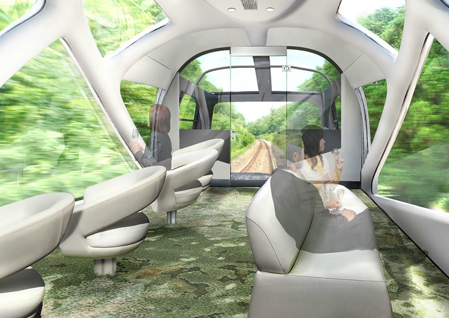 You won&#39;t believe the interior of Japan&#39;s jaw-dropping new train