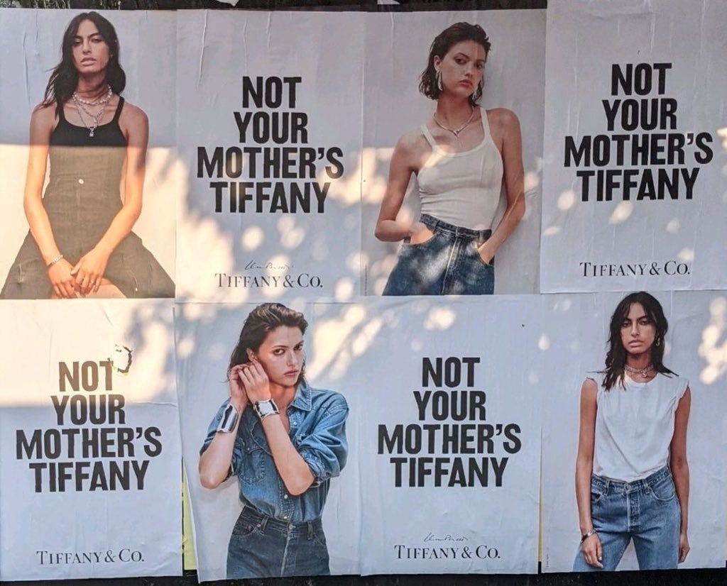 Mark Ritson on Twitter: &quot;Not Your Mother&#39;s Tiffany is not a bad bit of  advertising. Despite what loyalists are saying. https://t.co/saaJxKZAWj…  https://t.co/R6pqmBFArC&quot;