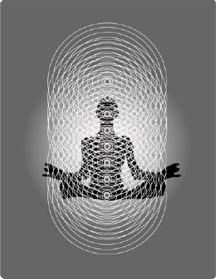 The Human Bioenergy Blueprint. From the perspective of quantum biology, the human body is a hologram composed of intersecting lines of bioenergy. The above figure shows how the vertical, light-processing chakras interface with the horizontal, sound-generated electromagnetic fields to create the geometric matrix necessary for physical manifestation.