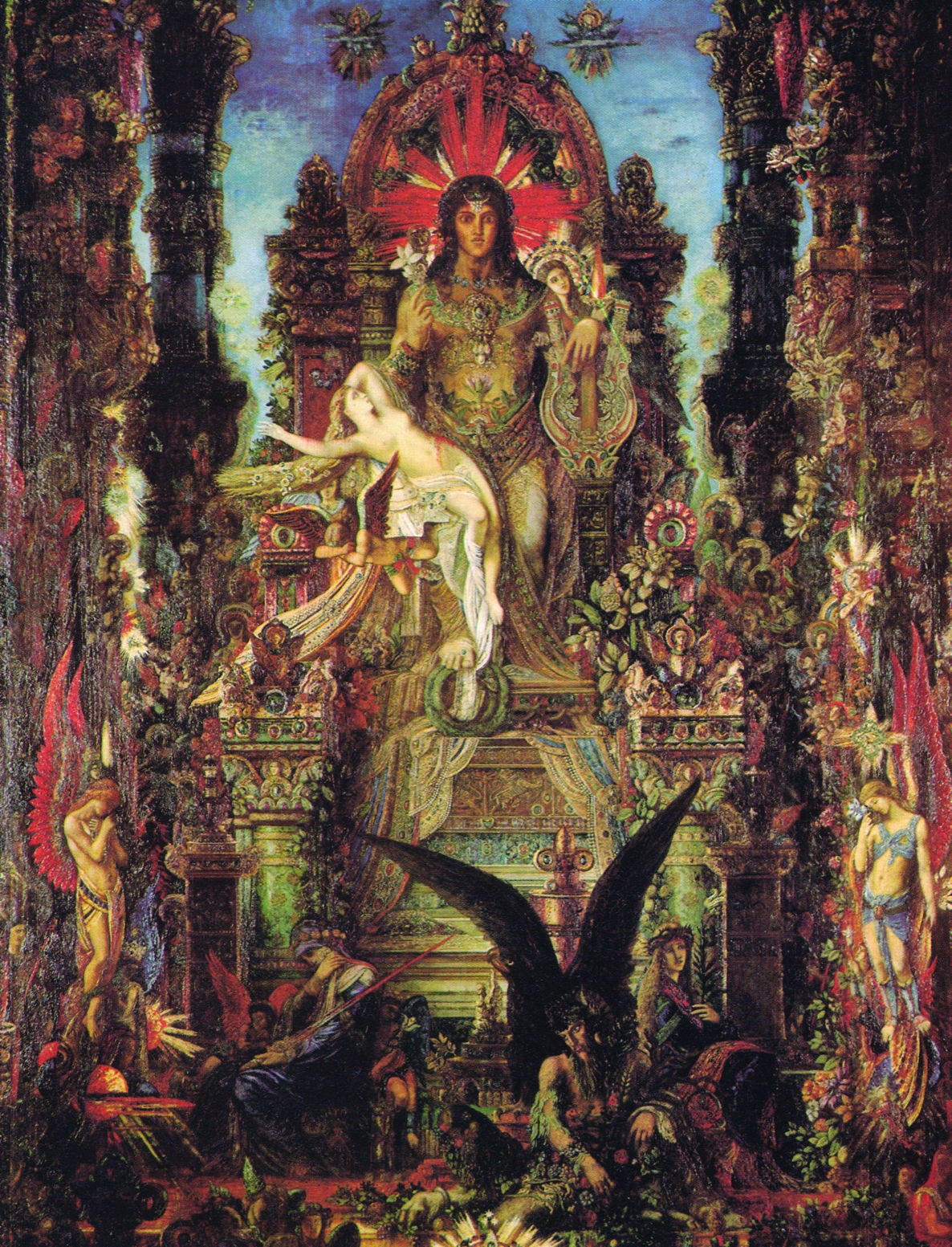 Hesiod's Brush, the paintings of Gustave Moreau: 1 Gathering storm – The  Eclectic Light Company