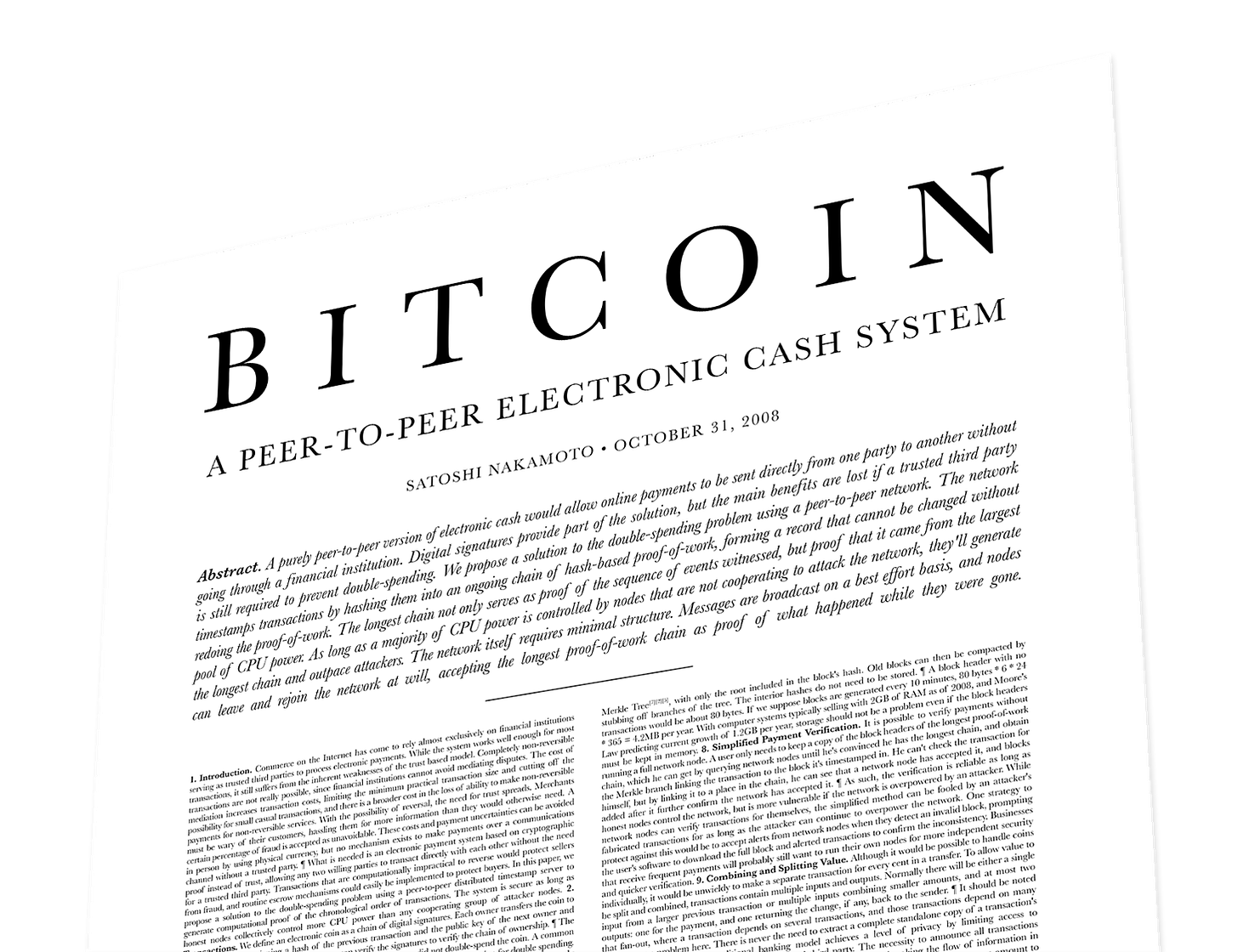The Bitcoin Whitepaper after Ten Years | Clark Moody Bitcoin