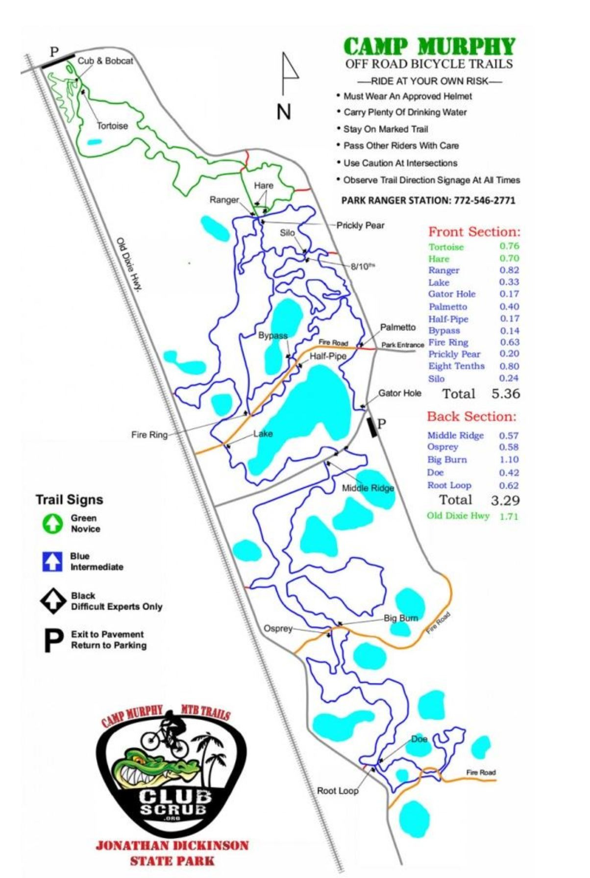 map of the Camp Murphy Complex