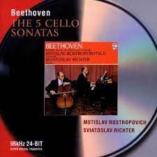 Ludwig van Beethoven, Mstislav Rostropovich, Sviatoslav Richter - 5 Cello  Sonatas - Amazon.com Music