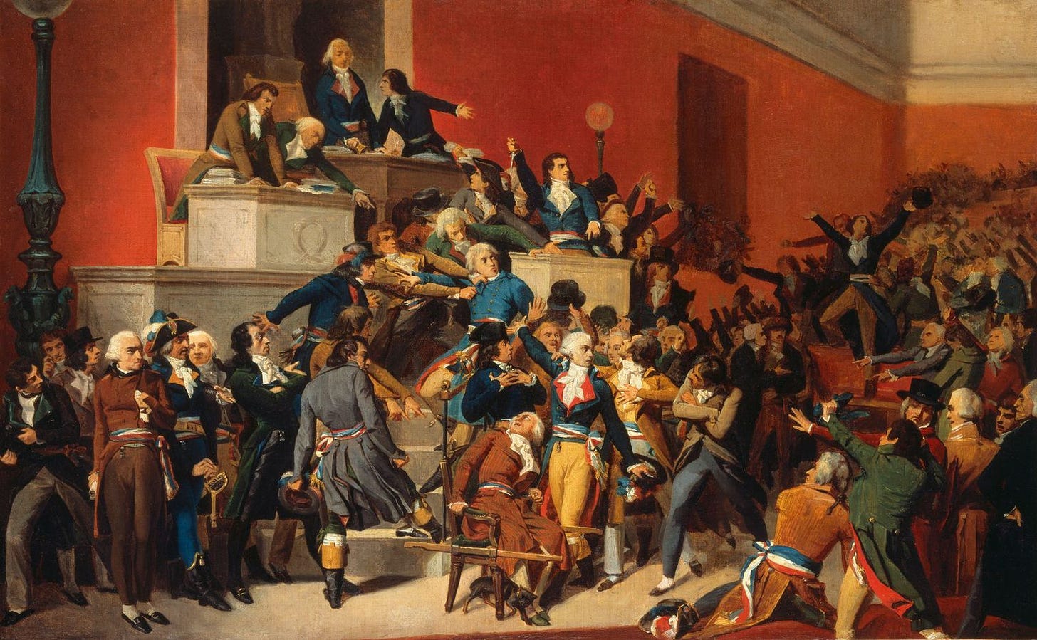 Robespierre during the Thermidorian Reaction | Pinturas