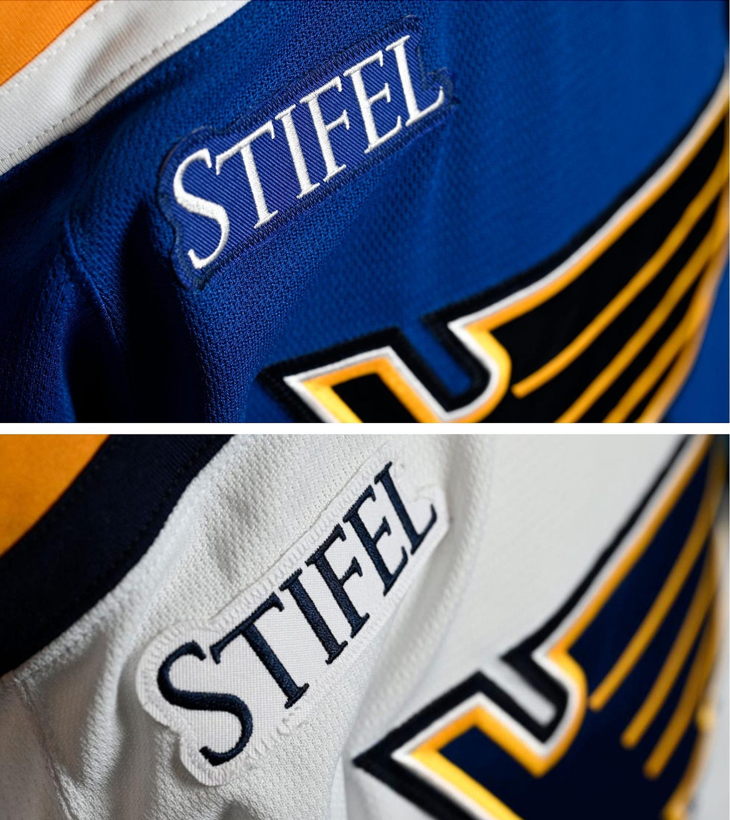 St. Louis Blues original prototype logo featured on Reverse Retro jersey -  St. Louis Business Journal