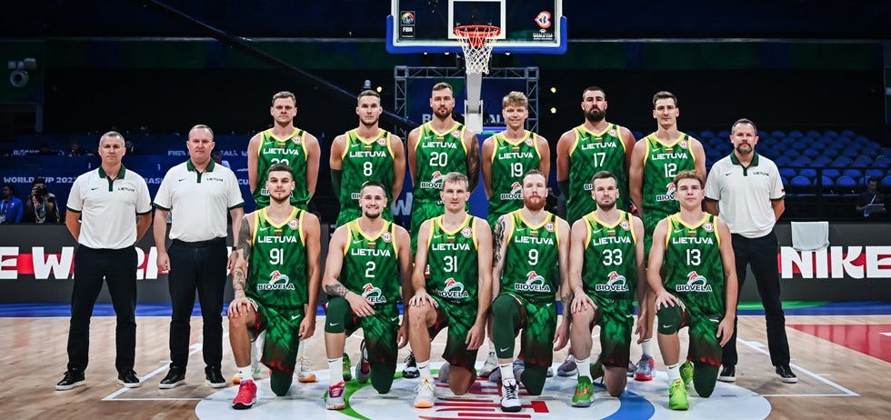 Lithuania - FIBA Basketball World Cup 2023 - FIBA.basketball