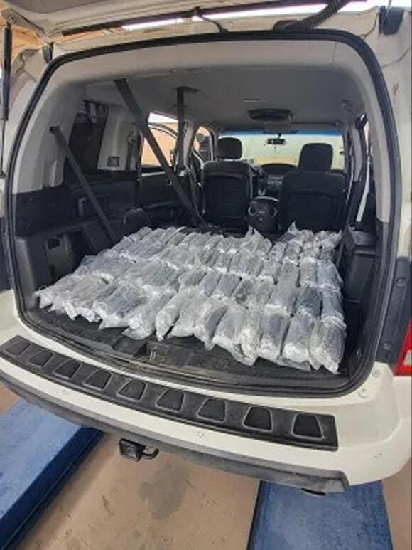 69 pound meth seizure in Presidio, Texas