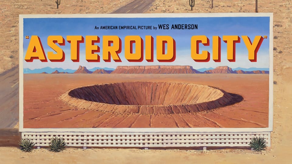 Wes Anderson's Asteroid City Poster Brings The Director Back To America |  Movies | Empire
