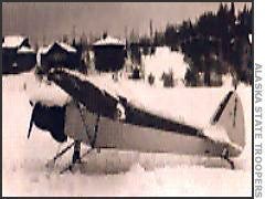 An old photo of Robert Hansen’s Plane From The Police’s Files
