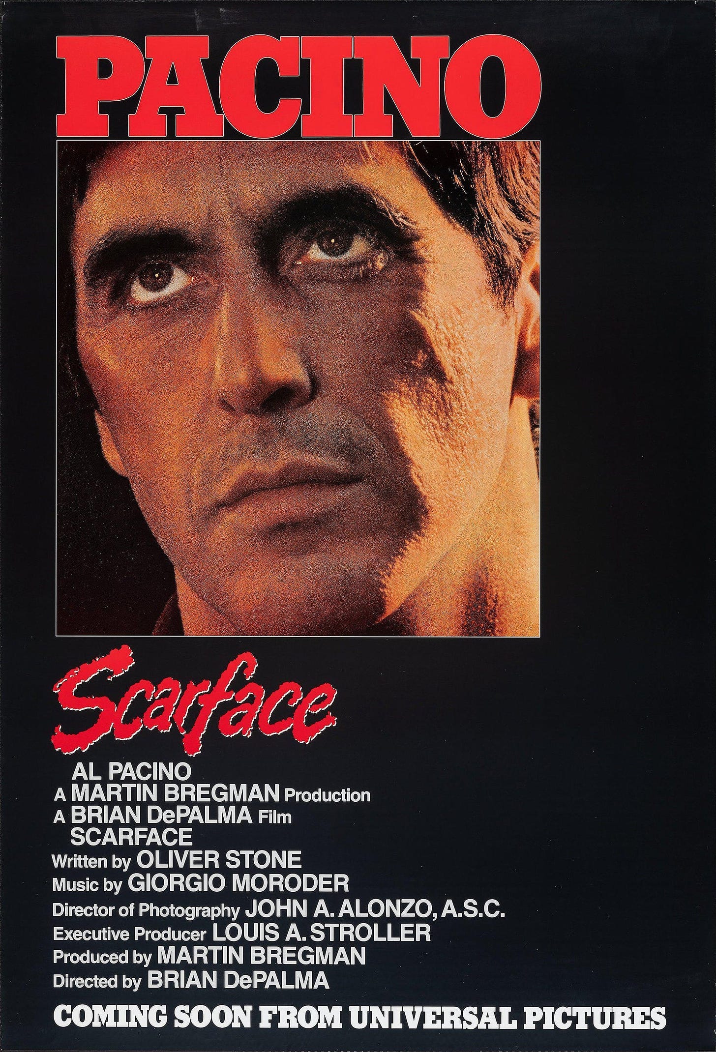 Scarface Movie Poster | 1 Sheet (27x41) Original Vintage Movie Poster ...