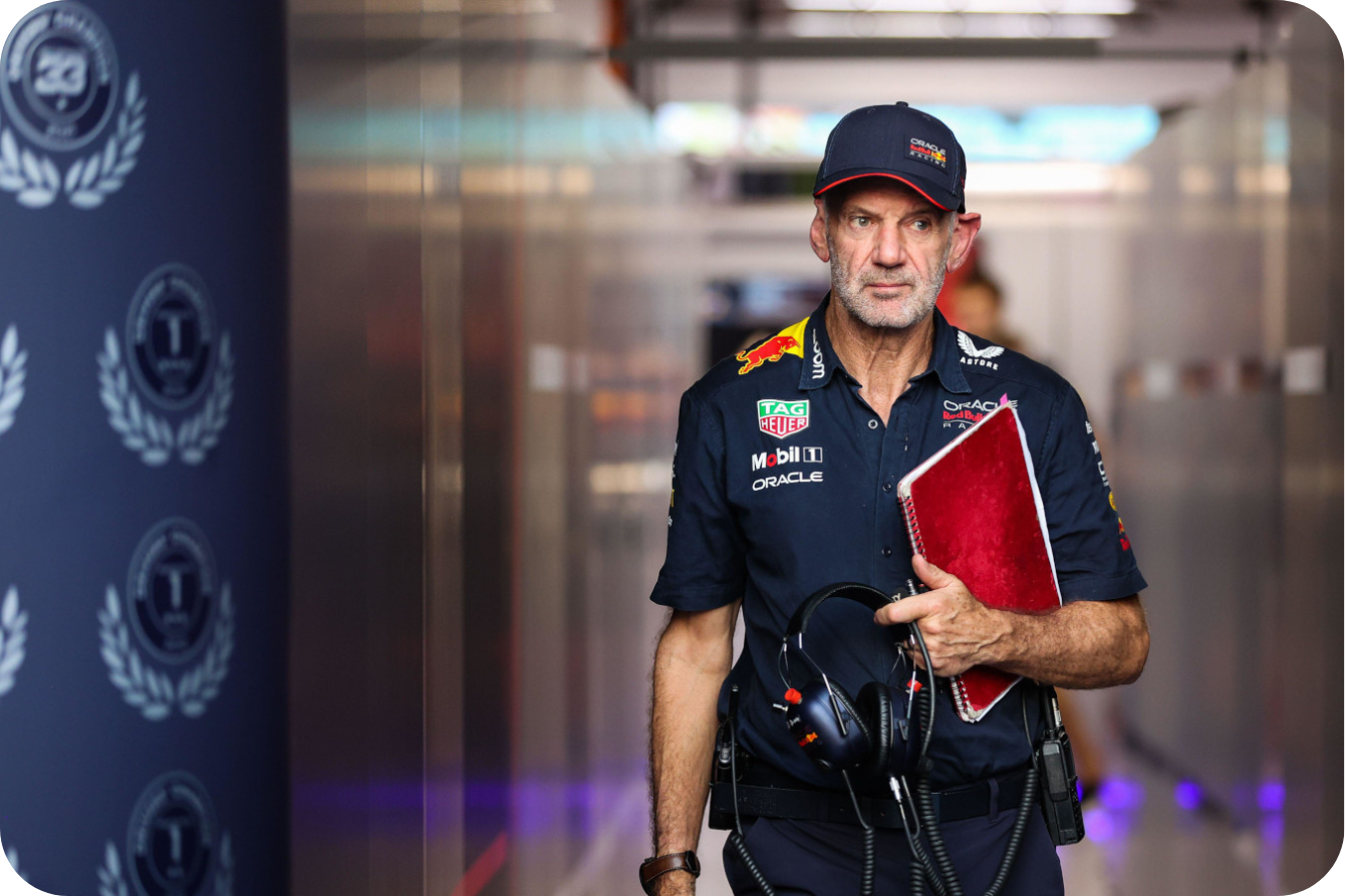 Adrian Newey, F1, Formula One, motorsport, Red Bull Racing