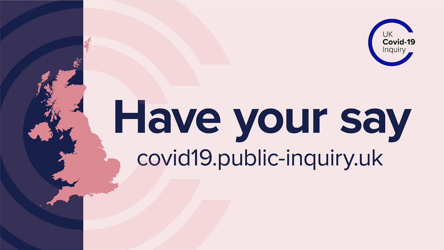 UK Covid-19 Inquiry on Twitter: "The Inquiry has opened a four week public  consultation on its draft Terms of Reference. The Terms of Reference set  the scope of the Inquiry. Have your